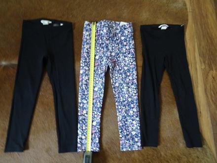 Legíny 3 ks, h&m,110