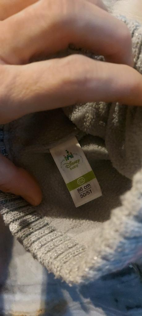 Hrubá zimná čiapka minie podšitá flisom, disney,86