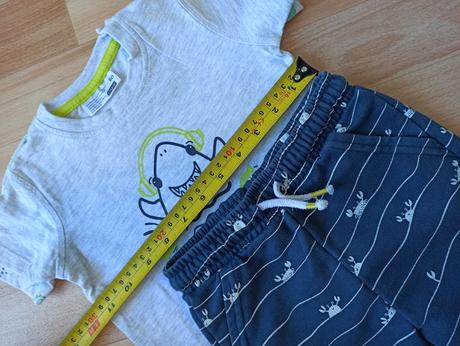 Tričká, kraťasy veľ.80, f&f,80