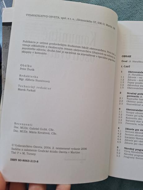 Komunitné ošetrovateľstvo 2006, 