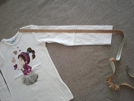 Tričko s dievčatkom, mayoral,128