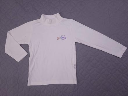 Tricko so vcielkou a kvetinkou, vyssi golier, 116