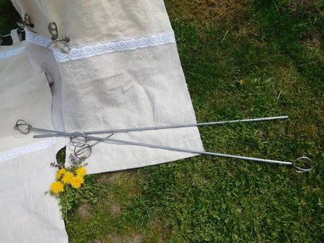 Tkané platno závesy,, 