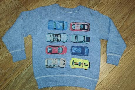 Mikina s autami next 4-5 rokov, next,110