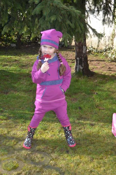 Šmolko čiapka melm tmavá fuksia, 