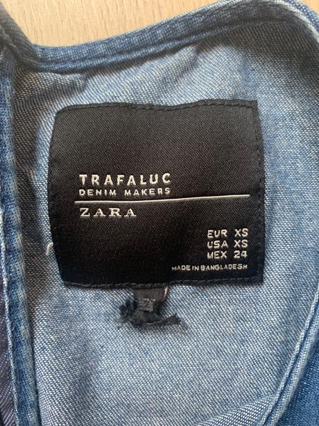 Riflové šaty zn. zara, zara,xs