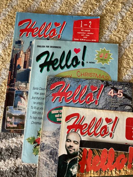 Staršie časopisy hello 5ks, 