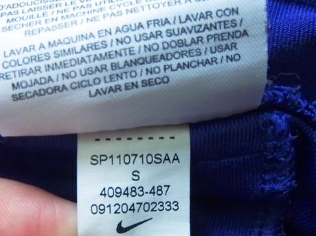 Modré elastické trištvrťáky zn. nike, v. xs/s, nike,s