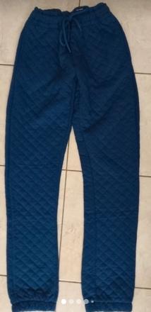 Tepláky teplé deti, nenosené, 146