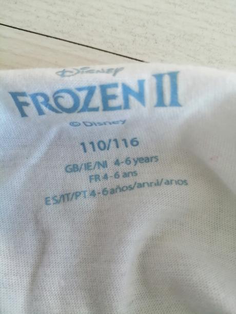 Pyzamko pre dievčatka frozen disney vel. 110-116, disney,110