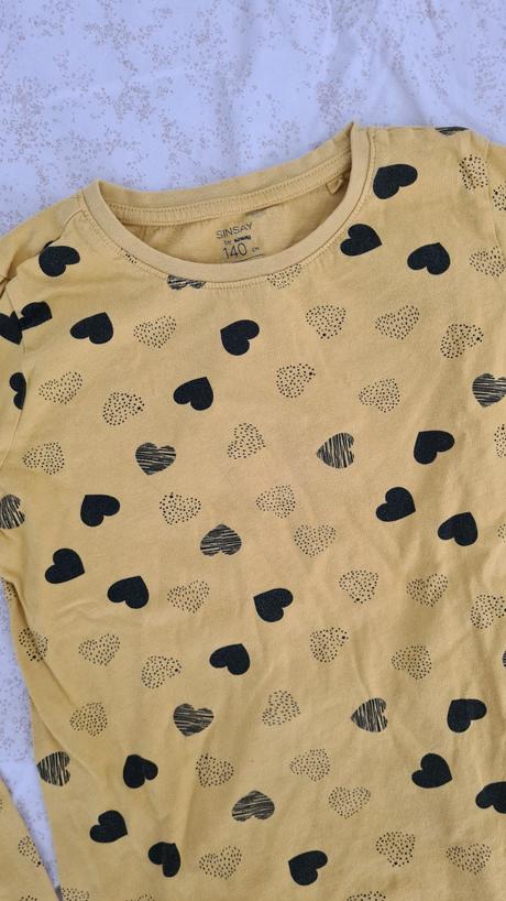 Tričko s dlhým rukávom, sinsay,140