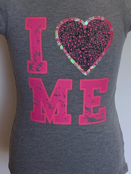 F&f šedé tričko s nápisom love, f&f,116