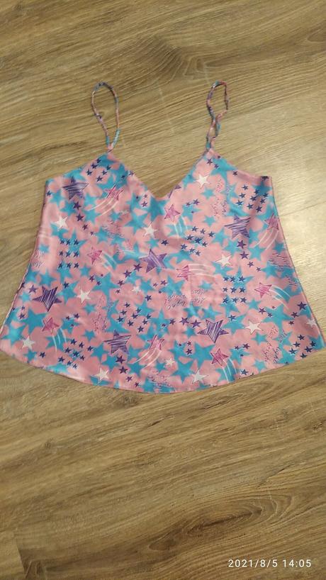 Saténové tielko na spanie, m