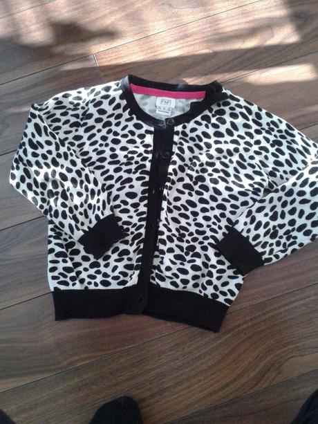 Trendy svetrík 98/104, f&f,98