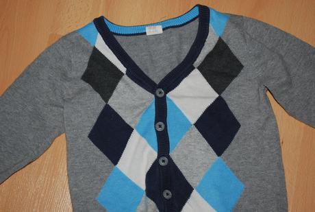 Štýlový svetrík pre elegána, v.86/92, h&m,86