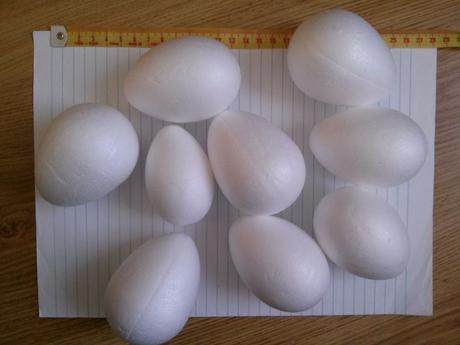 Polystyrénové tvarovky 22ks, 