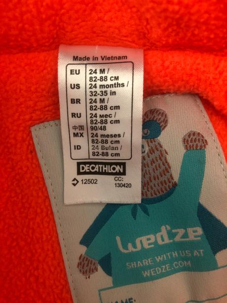 Zimný overal, decathlon,86