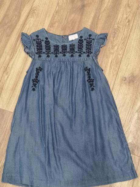 Šaty s tenkej rifloviny, marks & spencer,146