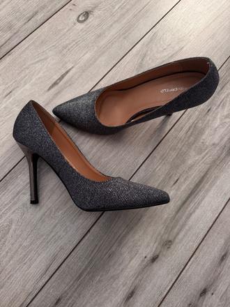 Strieborné lodičky fisherfield, 39