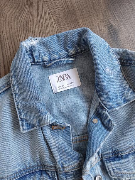 Riflová bunda zara, zara,140