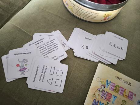 Edukačna hra veselé hry s myškou,