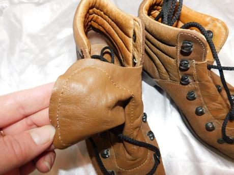 Luxusne kozene turisticke topanky, unisex, 36