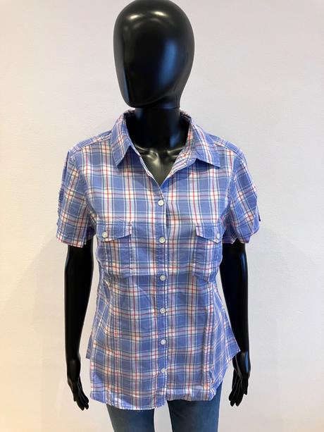 Dámska kockovaná košeľa h&m,veľk.44, h&m,l