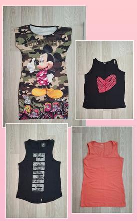 Dámske tielka a šaty, m