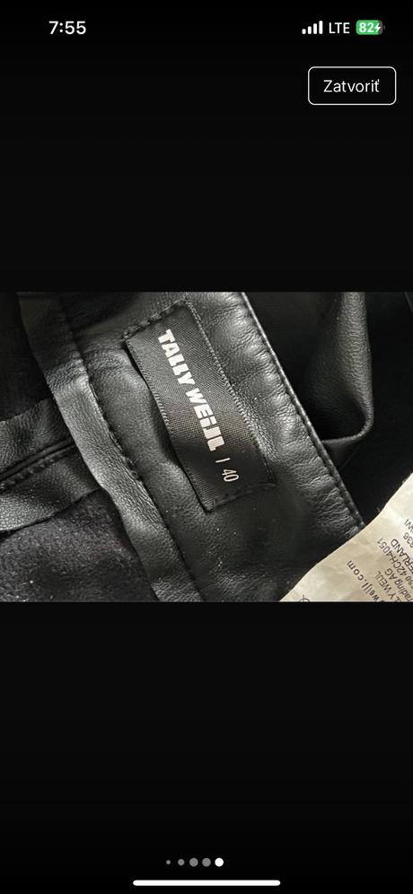 Tally weil kozenkove nohavice leginy slimky 40 cie, tally weijl,l