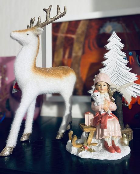 Vianoce- dekorácia jeleň,