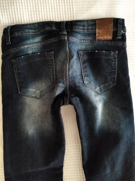 Rifle denim girls na 7-8 rokov, piazza italia,122