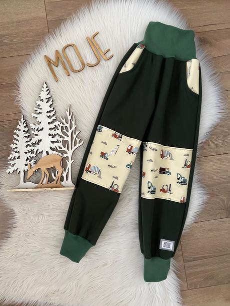 Softshellove nohavice, 92 - 128