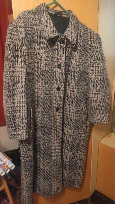 Dámsky dlhý kabát, xxl