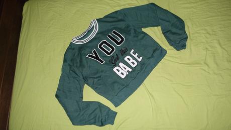 Kratka mikina sublevel, xs