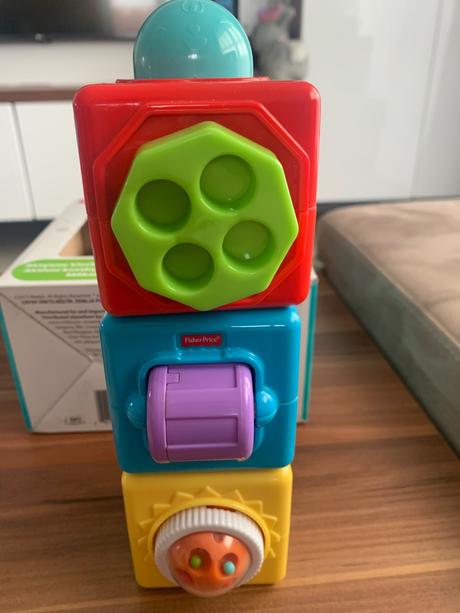Aktívne kocky fisher price, 