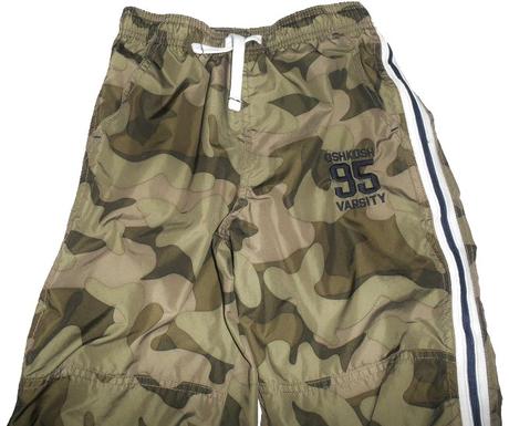 Maskáčové nohavice oshkosh na 8 rokov, oshkosh,128