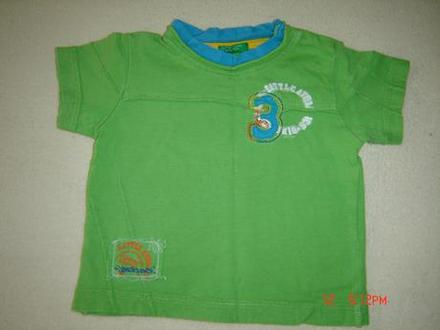 Tričko ucb 6-9 mes., benetton,74