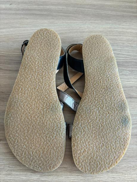 Shapen barefoot sandálky calla black, 37