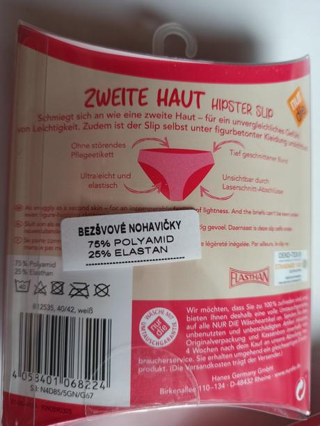 Bezšvové nohavičky, m