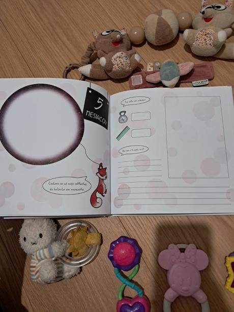 Hracky pre bábätko +denník pre dievčatko, 