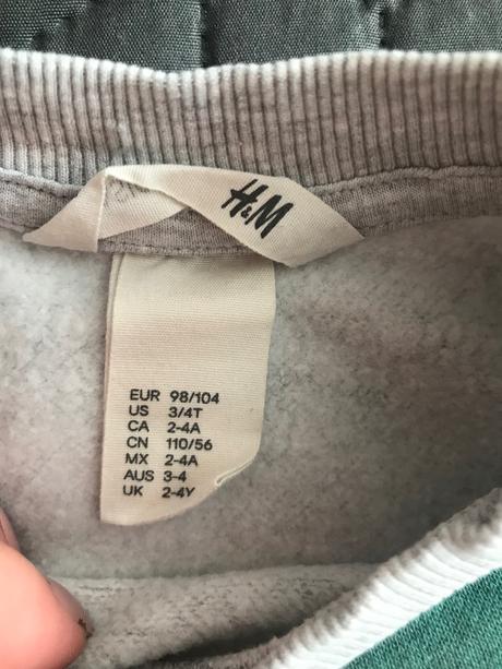 Mikina, h&m,98