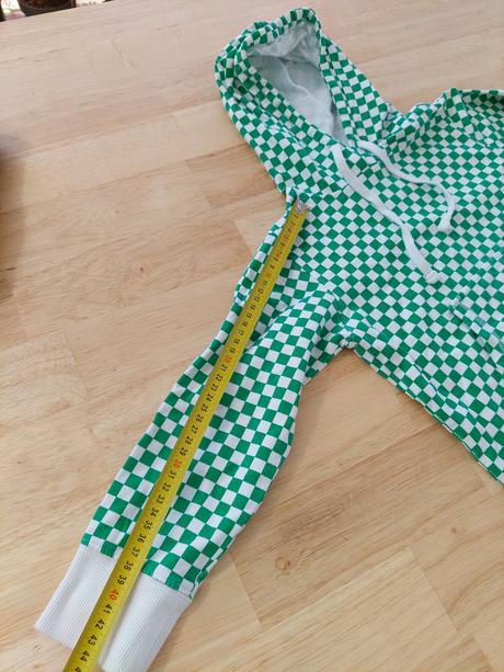 Kocková mikina, 128