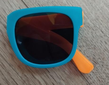 Skladacie slnečné detské okuliare shein, 