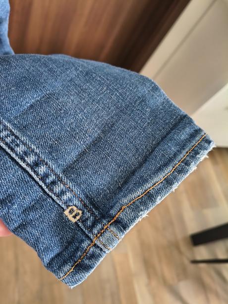 Scotch & soda slim rifle s vysokým pásom s, s