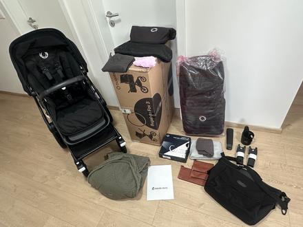 Bugaboo fox3 2kombi s prislusenstvom, bugaboo,bugaboo fox 3