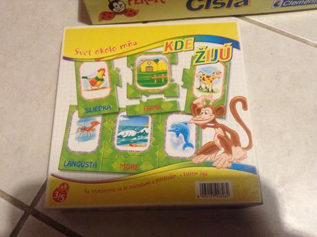 Náučná hra kde žijú zvieratá - svet okolo nás,