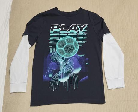 Tričko dlhý rukáv velk. 128, f&f,128
