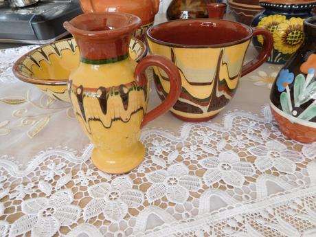 Keramika  farebná rozna, 