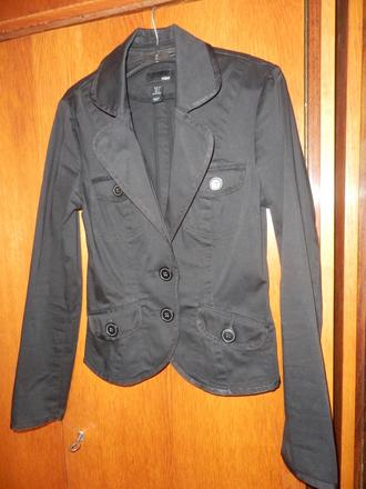 Elegantné čierne sačko, h&m,34