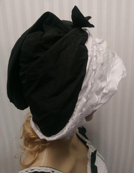 2 dielny kostým slúžka lolita, chyžná, xs,